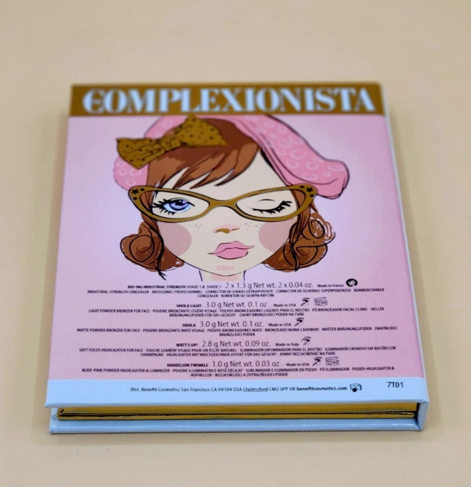 Benefit LE Complexionista Face Palette Hoola What's Up Dandelion Twinkle Boi-ing - Image 3 of 3