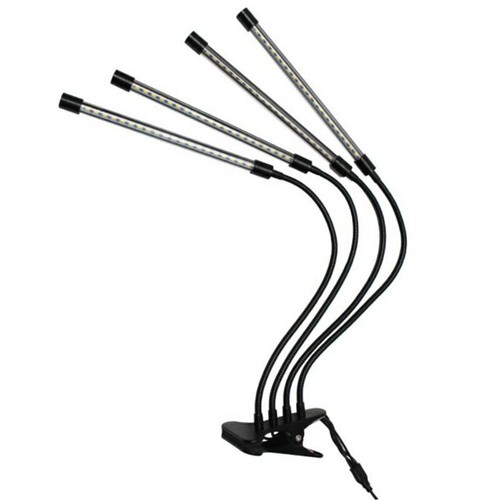 3/4 head USB Timer LED Plant Grow Light yellow sunlight Full Spectrum Phyto lamp - Picture 11 of 16