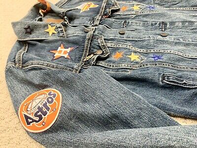 astros jean jackets