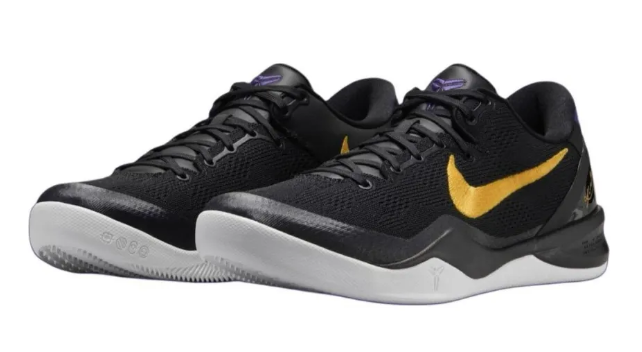Size 5 - Nike Kobe 8 Protro Lakers Away for sale online | eBay