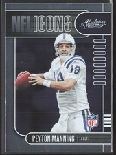 2019 Panini Absolute #7 Peyton Manning NFL Icons Indianapolis Colts
