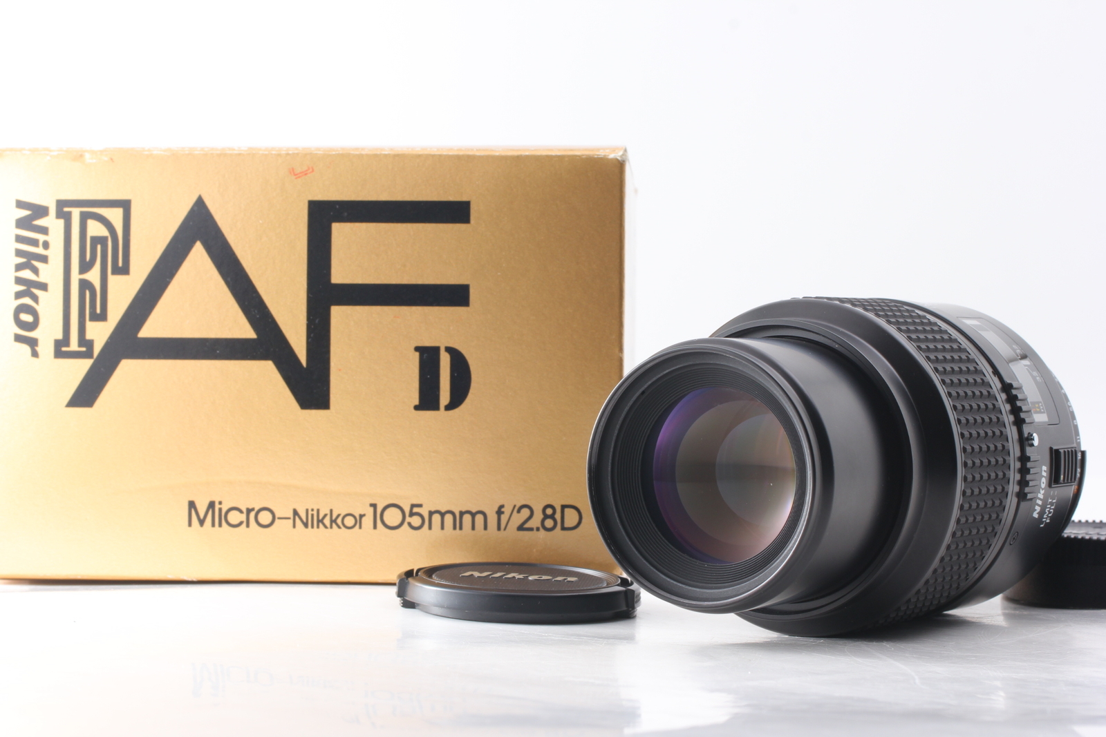 [ MINT+++ in BOX ] Nikon AF Micro Nikkor 105mm F2.8 D Telephoto Lens From JAPAN