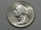 BU 1950-d Silver Washington Quarter.  #25