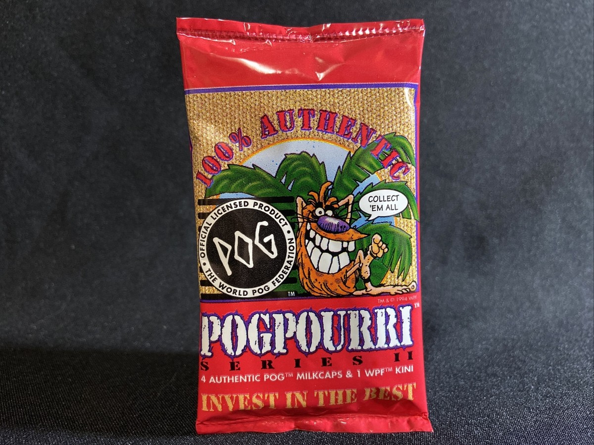 Booster Pog Pogpourri Série 2 Scellé - Collection Cartes En Plastique - Neuf