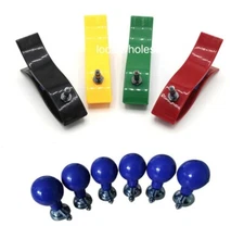 Pediatric Universal ECG EKG Limb Clamp Electrodes Ag/AgCI+Suction electrodes 