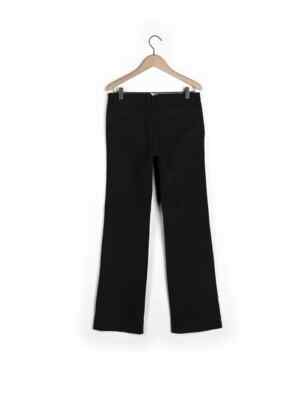 ba&sh Ross Hose Gr. 1 UK 8 Loose Fit Jeans Stretch Baumwolle 7/8 Crop UVP 170 