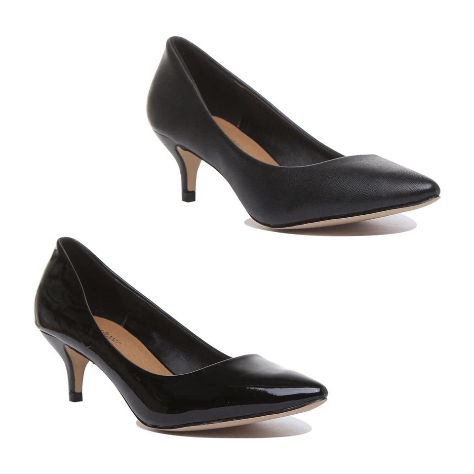 Chaussures De Soirée À Talons Aiguilles Pour Femmes En Noir Taille EU 36-42 - Photo 1/1