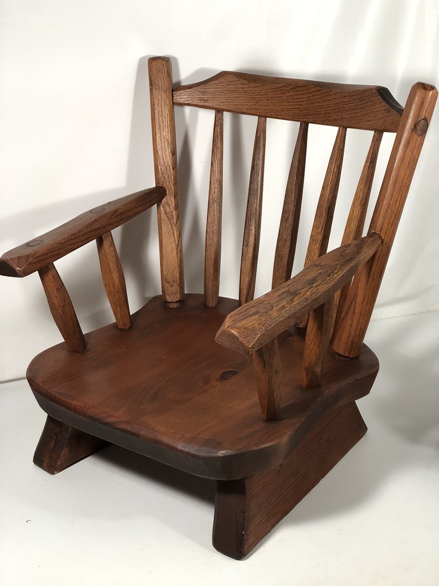 USAアンティーク　木製チャイルドChair　２脚セット　子供椅子セット Hunt Country Furniture Solid Wood Kids Chair Vintage Children's
