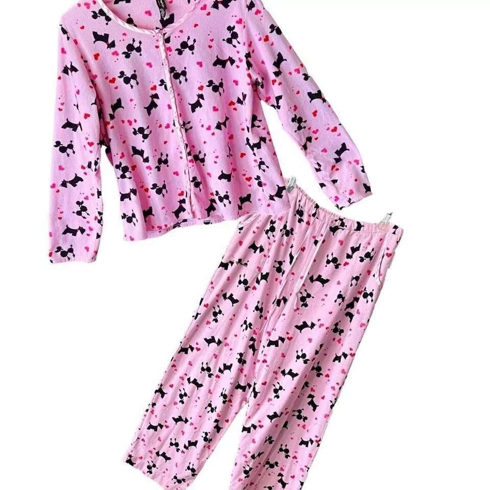 Women's poodle pajamas sale