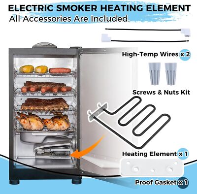 Electric Smokers Outdoors 1200 Watts Smoker Heating Element Kit - Main Image