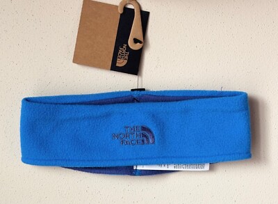 The North Face - Kids Size Small 9''x2.5'' - Optic Blue Reversible Fleece Headband