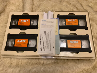 Muzzy BBC Spanish Language Course for Children VHS Cassette Tapes