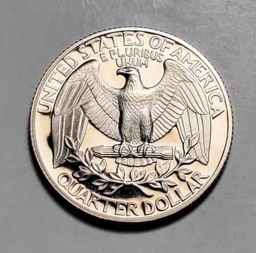 S Washington 1987 prueba de cuarto sin circular #C5970 - Imagen 2 de 2