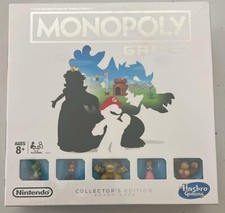 Monopoly Gamer Collector's Edition Mario Game Nintendo Complete