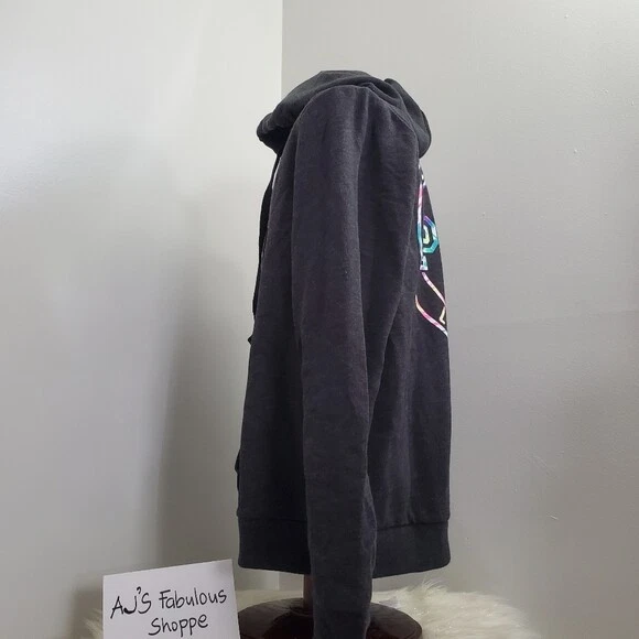 UNDERCOVER Felpa con cappuccio rosa cerniera intera