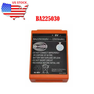 Wholesale 2500mAh BA225030 6V Battery For HBC Crane Remote Pump Truck Battery US