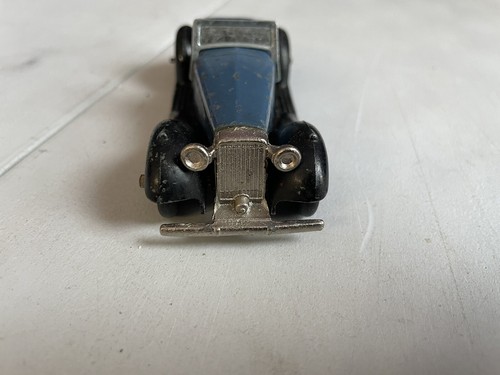 Dinky Toys Post War #36e British Salmson 2-Seater Blue/Black - Loose - Picture 7 of 9