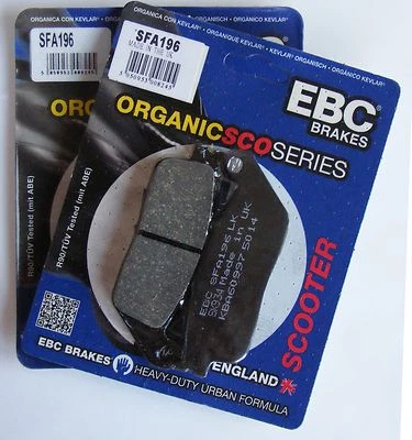 EBC Organique Avant Plaquettes Disque de Frein Pour Yamaha YP400 Xmax 400 (2013 - Photo 1/4