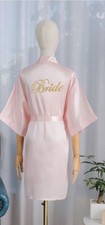 Bride Pink Robe