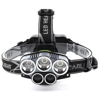 Linkax Lampada Frontale LED,USB Ricaricabile Lampade da Testa, LED