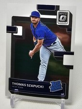 2022 Panini Donruss Optic Rated Rookie Rc #91 Thomas Szapucki New York Mets