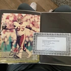 Dan Wilkinson signed photo Washington Redskins 8x10 w/ COA