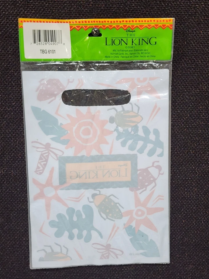 DE COLECCIÓN Disney EL REY LEÓN Fiesta de Cumpleaños 8 Bolsas de Golosinas Sacos NUEVO Foto 2 de 2