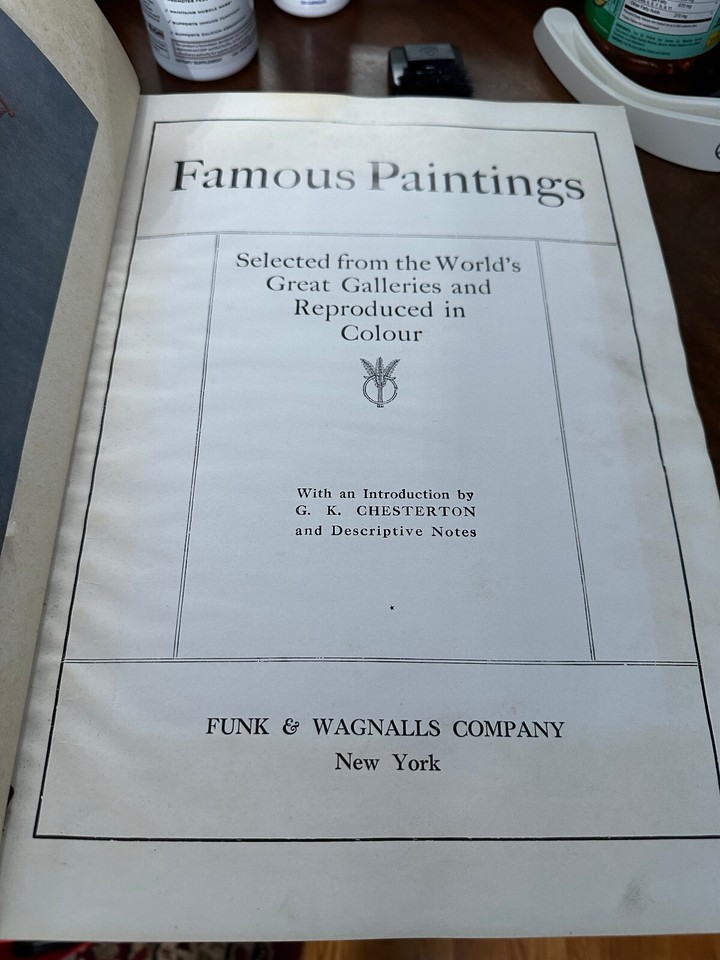 Famous Paintings Selected from the World's Great Galleries eBay