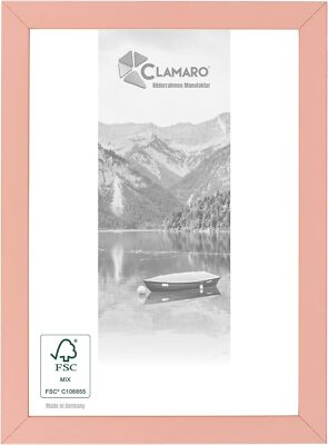 Bilderrahmen Rosa CLAMARO Collage nach Maß FSC _Holz  M3016