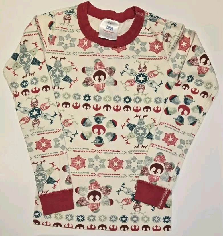 HANNA DIFFERENTSON - TALLA 8 / 130 - PIJAMA NAVIDAD STAR WARS - ALGODÓN - NIÑO NIÑA Foto 2 de 4