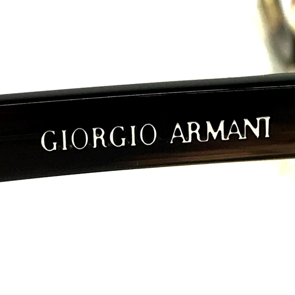Giorgio Armani Eyeglasses Frames AR7089 5441 Striped Brown Horn Square 51-20-145 - Image 4 of 4