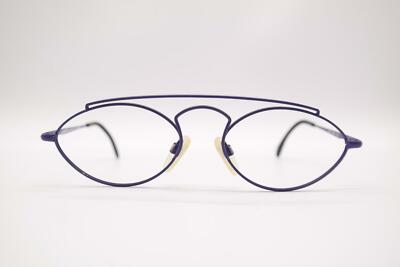 Vintage Marco O Polo by Metzler 0052 813 Violet Oval Glasses Frame NOS