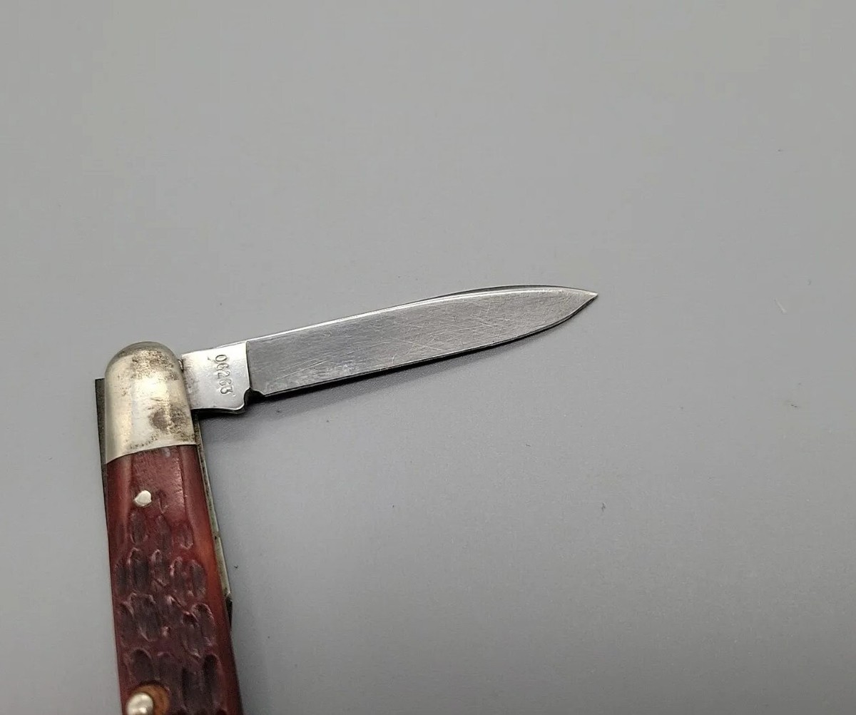 CASE XX STAINLESS USA 06263 POCKET KNIFE DATED 1965-69