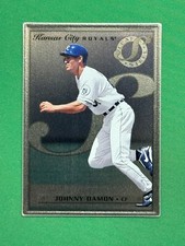 1996 Leaf Preferred Baseball #65 of 77 Johnny Damon Steel