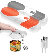 Electric Commercial Can Opener Automatic Smooth Edge Stainless Steel Hands-Free