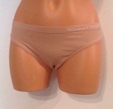 Victoria's Secret Beige Cheeky Bikini Panties Size Large NWT