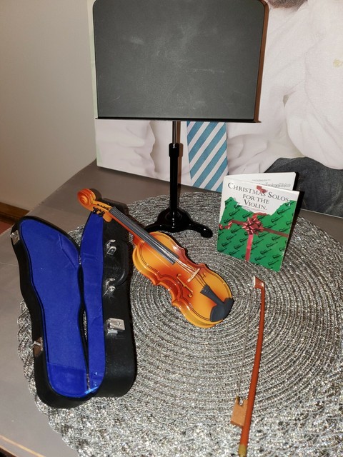 american girl doll violin set