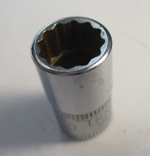 Vintage Snap On Tmmd9 14 Drive 12 Point Metric 9mm Shallow Socket Usa