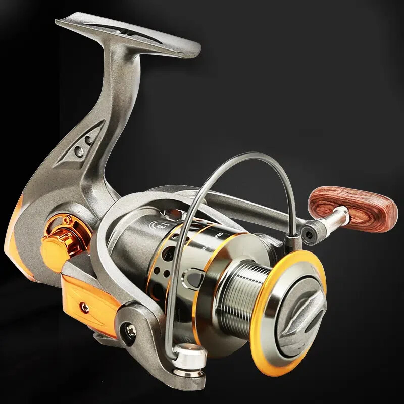 Lightweight Fishing Spinning Reel 6BB 5.2:1 Metal Spool
