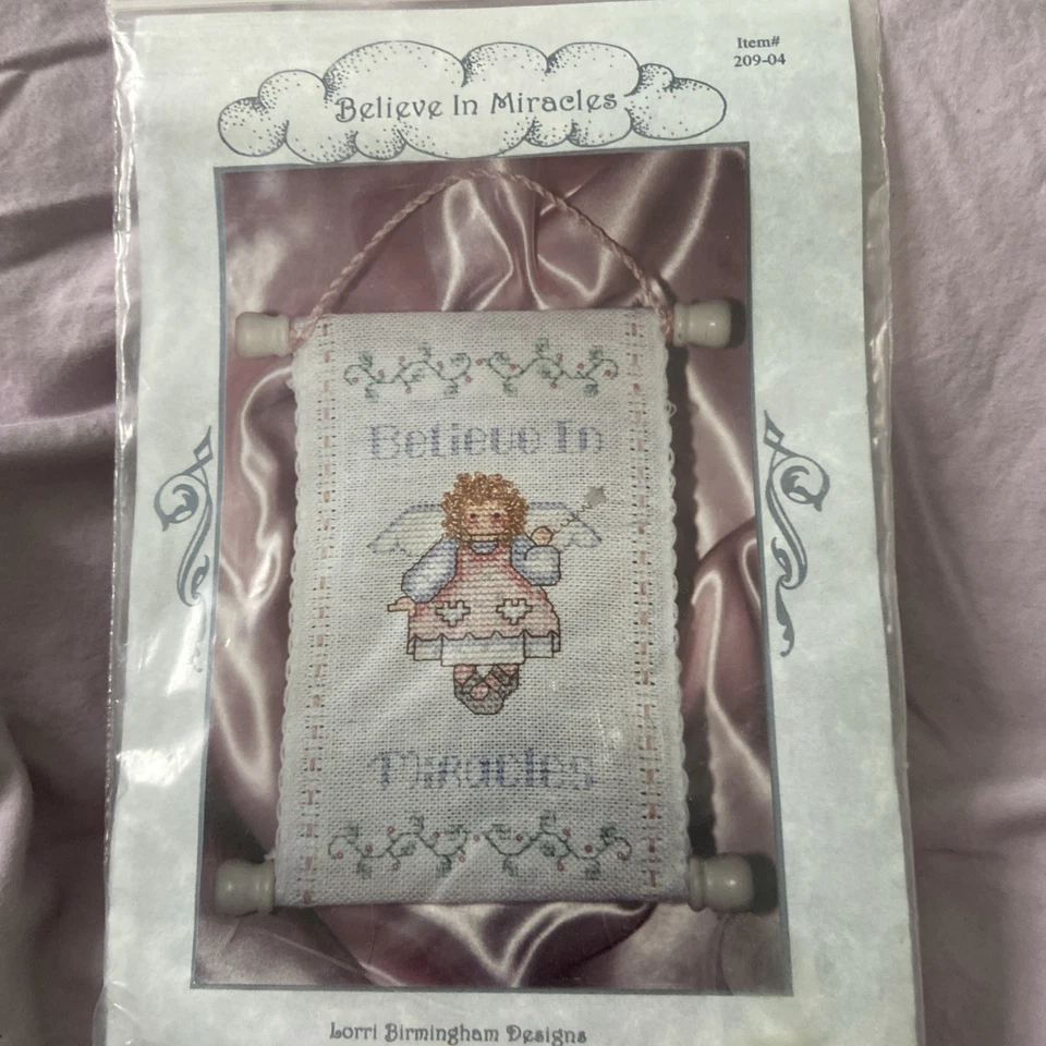Lori Birmingham Designs Believe in Miracles Cross Stitch Kit - Image 4 of 4