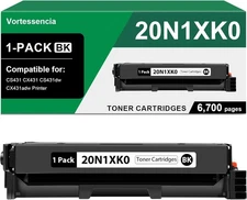 20N1XK0 Black Toner Cartridges for Lexmark CS431 CX431 CS431dw CX431adw Printer