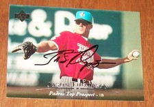 1994 Upper Deck San Diego Padres Jason Thompson Hand Signed Autographed Card