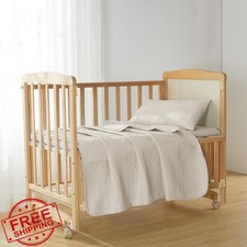 Hearth and Harbor Off White Toddler Bedding Set