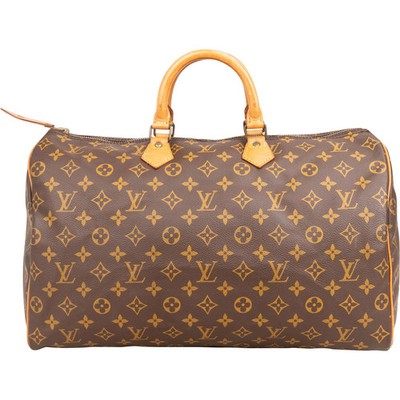 Louis Vuitton Monogram Canvas Speedy 40 Handbag Tasche