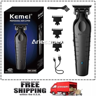 Kemei-2299 Cordless Electric Hair Trimmer Clipper Professional Cutting Machine