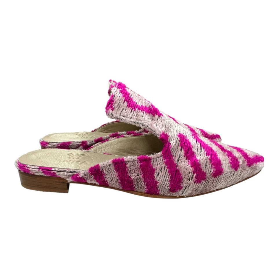 Zapatillas Bordadas US-8 (EU-38) (suela-cuero duro. forro-cuero) para mujer Foto 2 de 4