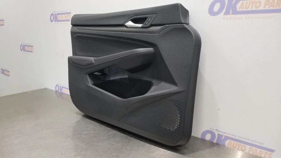 24 VOLKSWAGEN GOLF R INTERIOR DOOR TRIM PANEL FRONT LEFT DRIVER BLACK Foto 3 de 4