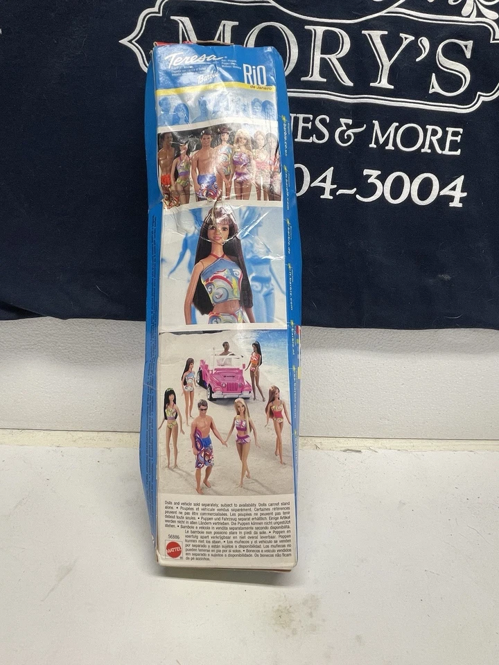 Barbie Rio de Janerio Teresa 2002 muñeca 56886 traje de baño playa Mattel 56886 Foto 4 de 4