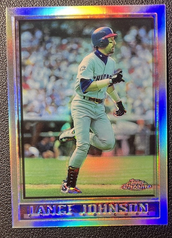 1998 Topps Chrome - Lance Johnson #314 Refractor - Rare! Chicago Cubs