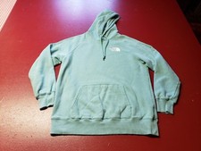 The North Face Women's Pullover Hoodie Sea Grn L Cotton Blend